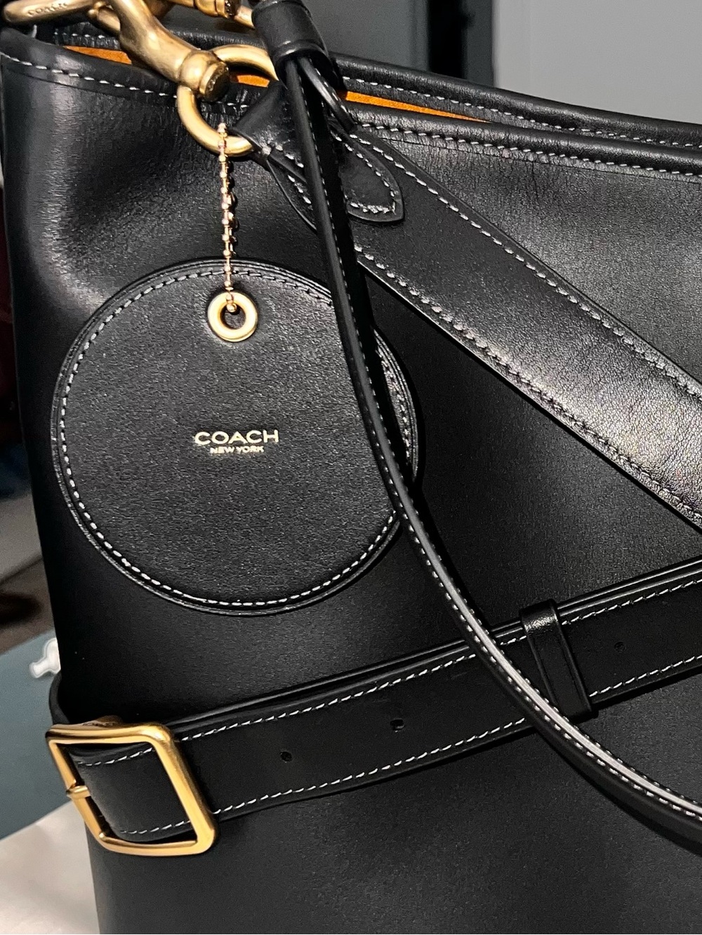 COACH coasters up crafted charm Black